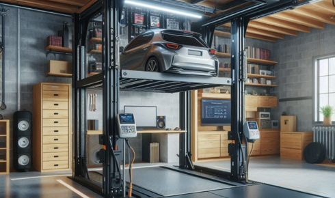 motorized garage storage lift