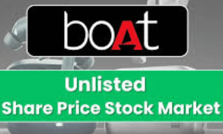 boAt share price