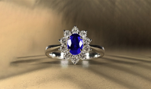 sapphire engagement rings uk