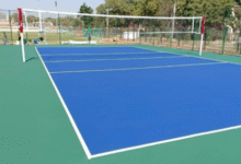 volleyball court flooring