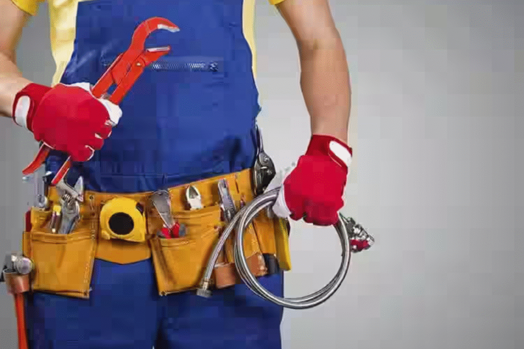 Water line repair plumber