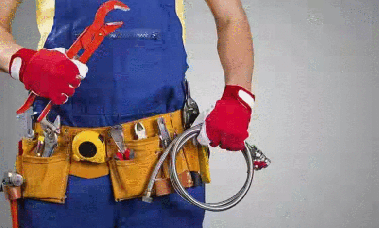 Water line repair plumber